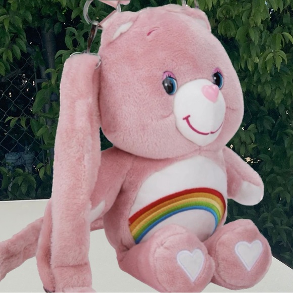 Purse Dolls Kill x Care Bears Crossbody Bag Purse Cheer Bear Pink - Picture 3 of 3